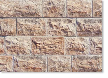 8in Classic Jerusalem Stone Veneer / Cayenne