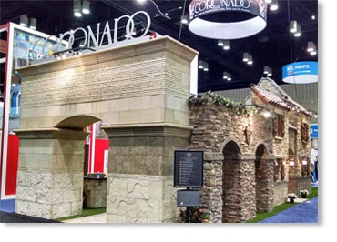 Coronado Stone Products NAHB International Builders' Show Booth