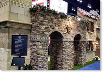 Coronado Stone Products NAHB International Builders' Show Booth