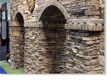 Coronado Stone Products NAHB International Builders' Show Booth