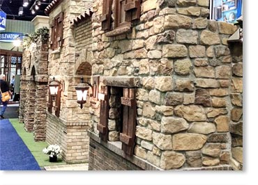 Coronado Stone Products NAHB International Builders' Show Booth