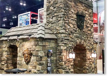 Coronado Stone Products NAHB International Builders' Show Booth