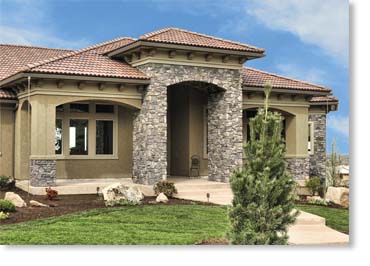 Italian Villa Stone Veneer / Provo Canyon Grey