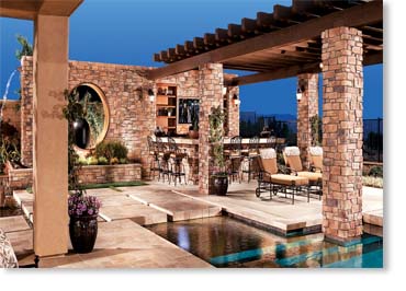 Old Country Ledge Stone Veneer / Sunset Blend