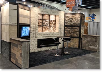 Coronado Stone Products Pacific Coast Builders Conference Booth