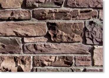 Old Country Ledge Manufactured Stone / Coastal Brown