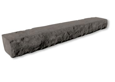 Chiseled Stone Sill Stone Veneer Accessory / Charcoal