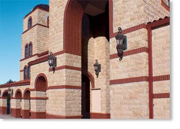 8in Classic Jerusalem Manufactured Stone / Sahara Beige