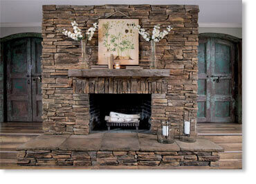 Eastern Mountain Ledge Manufactured Stone / Dakota Brown