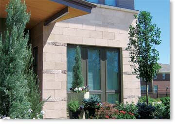 French Limestone Manufactured Stone / French White