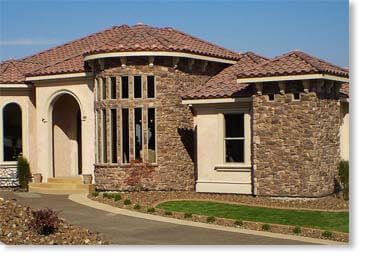 French Country Villa Manufactured Stone / Volterra