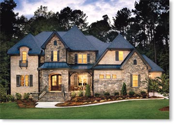 French Country Villa Manufactured Stone / Bordeaux