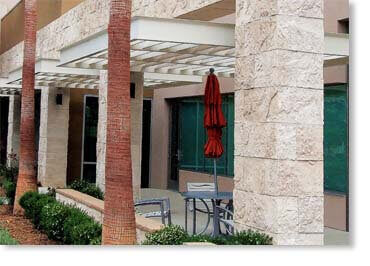 The Getty Stone Manufactured Stone / Embassy Blend