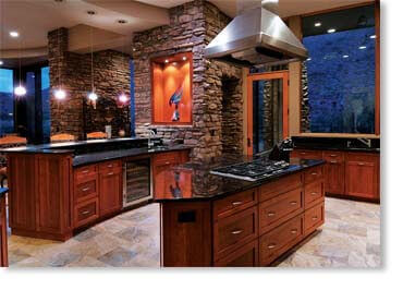 Canyon Ledge Manufactured Stone / Dakota Brown