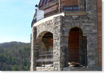 Old World Ledge Manufactured Stone / Grey Quartzite