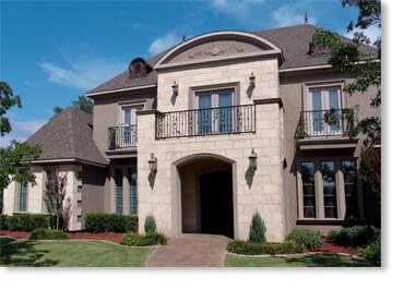 Smooth Limestone Manufactured Stone / Cream