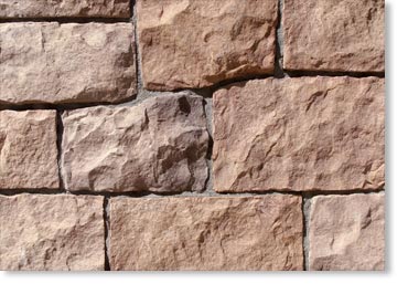 English Rubble Manufactured Stone / Newport Sandstone