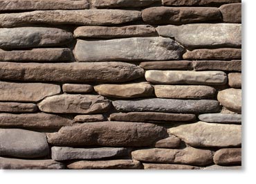 Tumbled Ledge Manufactured Stone / Nottingham