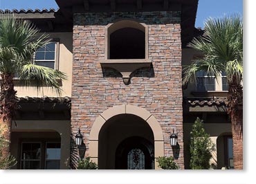 Coronado Honey Ledge Manufactured Stone / Shasta