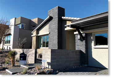 Coronado Strip Stone Manufactured Stone / Black Forest