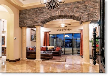 Combo Eastern Mountain Ledge Manufactured Stone / Dakota Brown - Minnesota Fieldstone / Dakota Brown