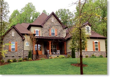 French Country Villa Manufactured Stone / Bordeaux
