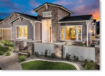 French Country Villa Manufactured Stone / Chablis