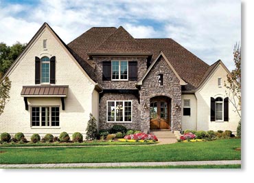 French Country Villa Manufactured Stone / Volterra