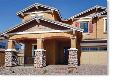 River Rock Manufactured Stone / Desert Rust