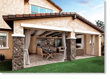 Split Fieldstone Manufactured Stone / Dakota Brown