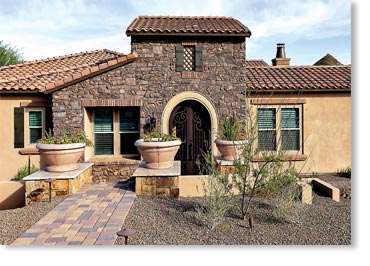 Tuscan Villa Manufactured Stone / Dakota Brown