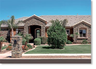 Tuscan Villa Manufactured Stone / Prairie Moss
