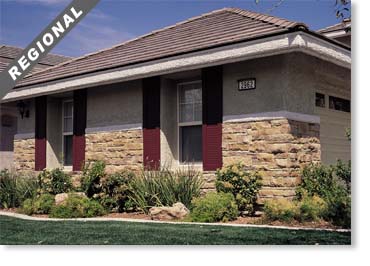 Country Castle Manufactured Stone / Sunset Blend