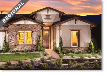 French Country Villa Manufactured Stone / Carmel Mountain