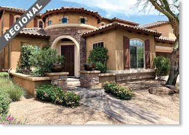 Old World Ledge Manufactured Stone / Burnt Oak