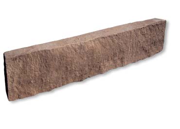 10in Split Stone Lintel Stone Veneer Accessory / Brownstone