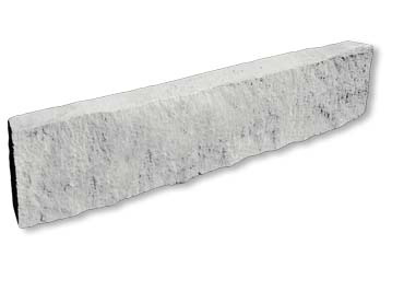10in Split Stone Lintel Stone Veneer Accessory / White