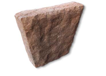 Chiseled Keystone Stone Veneer Accessory / Brownstone