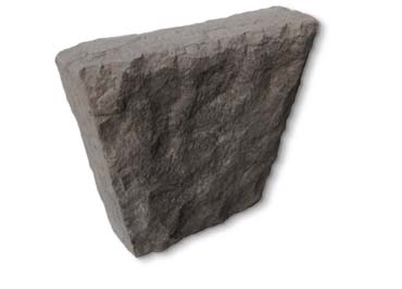 Chiseled Keystone Stone Veneer Accessory / Charcoal