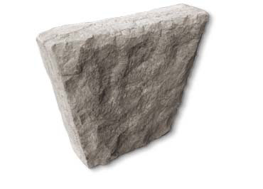 Chiseled Keystone Stone Veneer Accessory / Light Grey