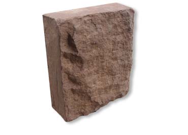 Chiseled Window Stone Straight Stone Veneer Accessory / Brownstone