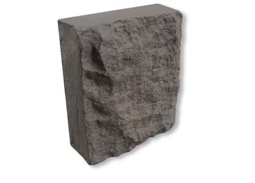 Chiseled Window Stone Straight Stone Veneer Accessory / Charcoal