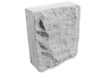 Chiseled Window Stone Straight Stone Veneer Accessory / White