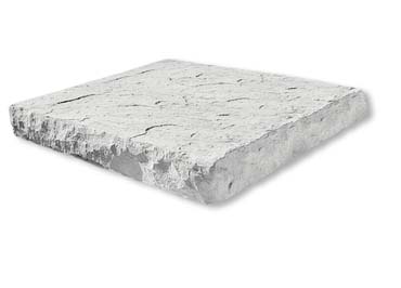 Flagstone Post Cap Stone Veneer Accessory / White