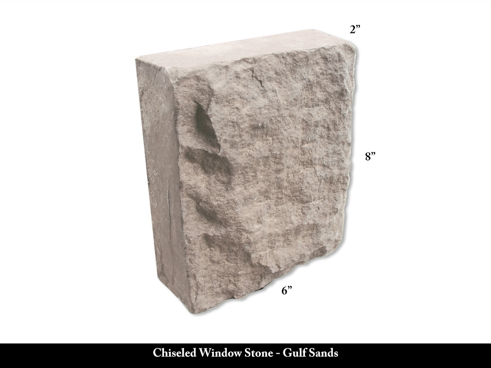 chiseled stone