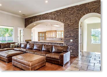 Eastern Mountain Ledge Manufactured Stone / Dakota Brown