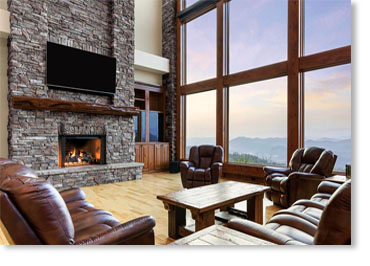 Combo Old World Ledge Manufactured Stone / Grey Quartzite - Appalachian Fieldstone / Grey Quartzite