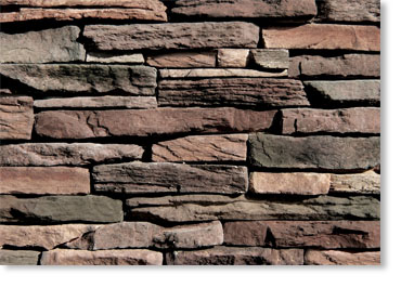 Eastern Mountain Ledge Stone Veneer / Coastal Brown