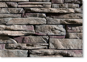 Eastern Mountain Ledge Stone Veneer / Grey Quartzite