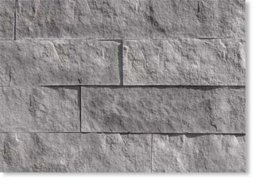 6in Split Limestone Manufactured Stone / Summit Grey